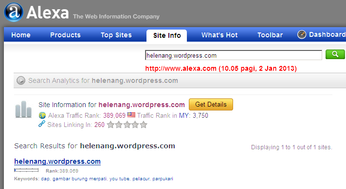 helenang.wordpress.com - Information from Alexa Internet 2013-01-02 10-05-17