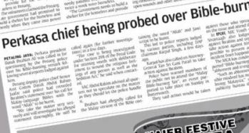 http://www.thestar.com.my/News/Nation/2013/01/25/Perkasa-chief-being-probed-over-Bibleburning-remark/
