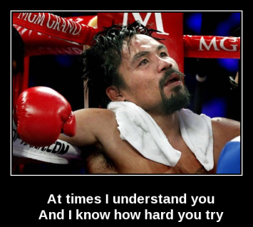 manny hard you try